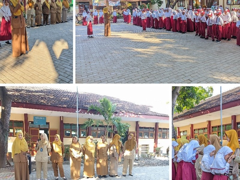 APEL HARI PERTAMA DAN PEMBUKAAN MPLS SD NEGERI 1 SELETRENG SAMBUT TAHUN AJARAN BARU