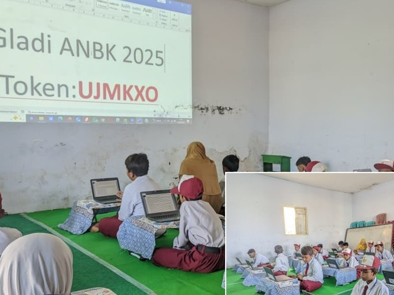 Gladi Bersih ANBK SD  Negeri 1 Seletreng