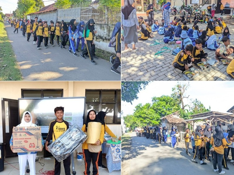 Kegiatan Jalan Sehat SD Negeri 1 Seletreng Kapongan
