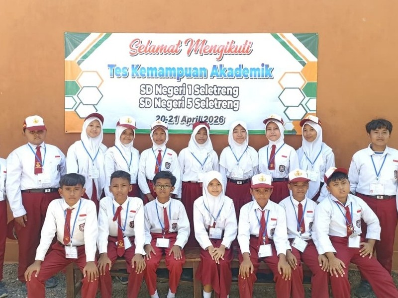 SDN 1 Seletreng Melaksanakan Tes Kemampuan Akademik (TKA)